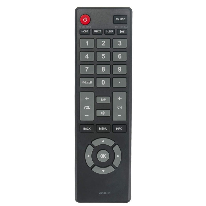Beyution New NH310UP Remote Control Compatible with Emerson LCD LED TV LE240EM4 LE290EM4 LE320EM4 LE391EM4 LF280EM5 LF320EM4 LF391EM4 LF401EM5 LF461EM4 LF501EM4 LF501EM5 LF551EM5 LE290EM4F LE320EM4F LF320EM5F - Image 1
